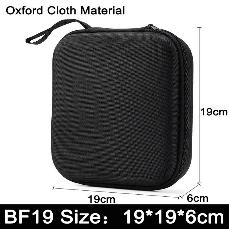 Earphone Data Storage USA Bag Oval Square Rectangle Cable Organizer Bags Mini Zipper Pouch Tech Gadgets Portable Charger U Disk Case
