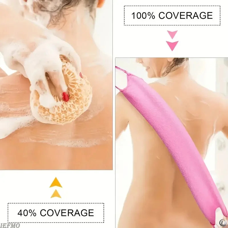 USA Stretchable Back Full Body Scrub Towel Super Absorbent Scrub Towel Bathroom Supplies