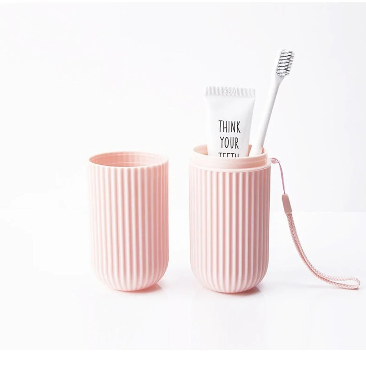 USA Toothpaste Toothbrush Protect Holder Case Travel Camping Storage Box Protect Toothbrush Toothpaste from Dirt and Damage