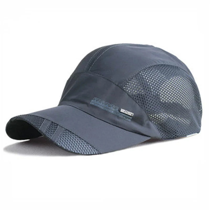 Adjustable Quick-Dry Breathable Hat USA Running Baseball Summer Mesh Cap, Sports Visor for Men & Women, Cool Outdoor Fashion Cap