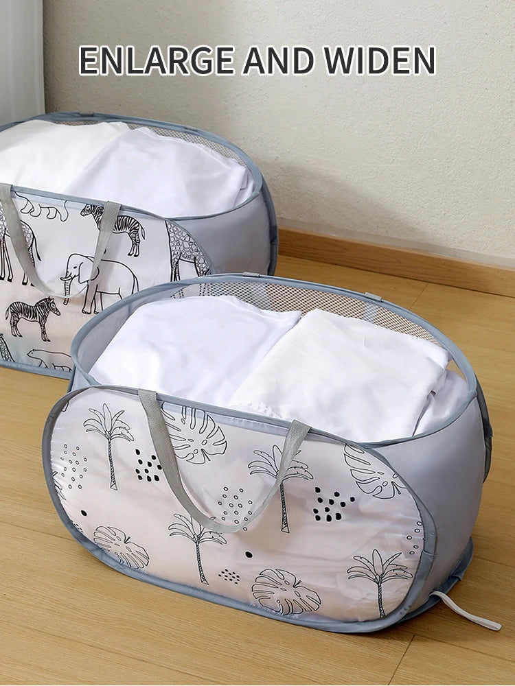 Cartoon Giraffe Laundry Basket Canada Dirty Clothes Sorting & Storage Basket Bathroom Organizer Home Miscellaneous Storage Bin