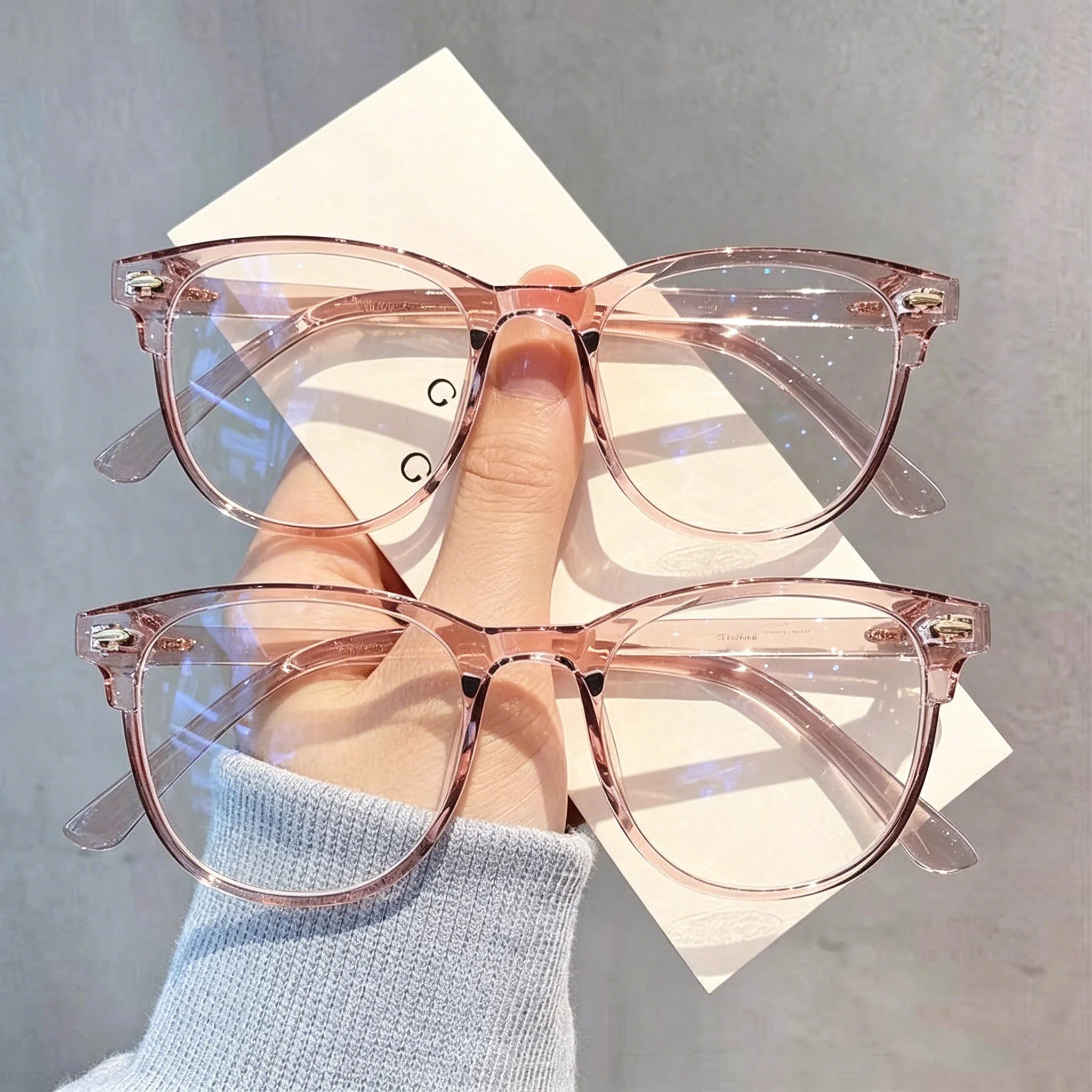 1/2PCS Computer Glasses Frame Canada Women Men Anti Blue Light Square Rectangle Eyewear Blocking Optical Spectacles