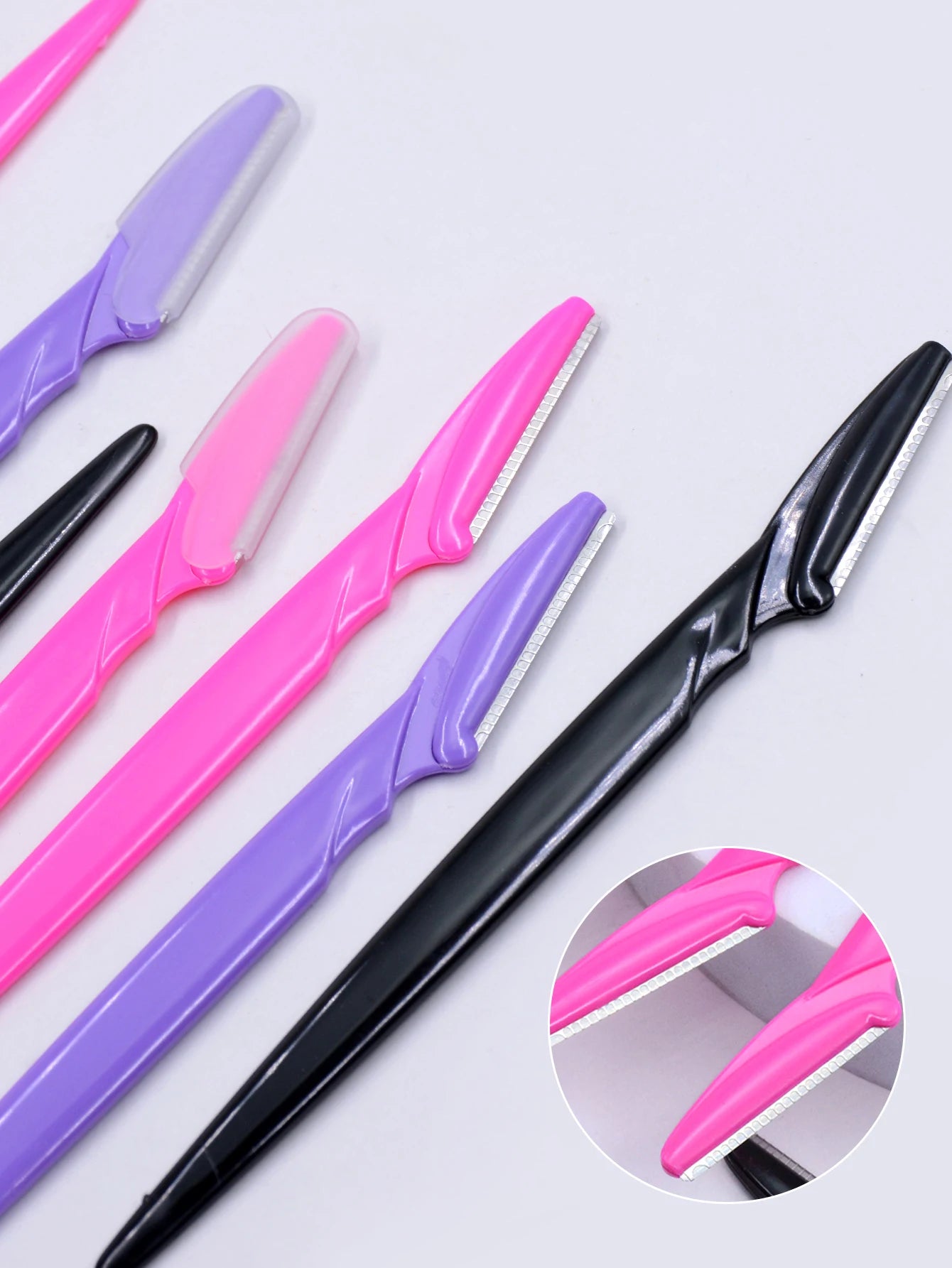 10/30/PCS Eyebrow & Facial Razors Canada for Women Multipurpose Dermaplaning Exfoliating Tool with Precision Safety Cover