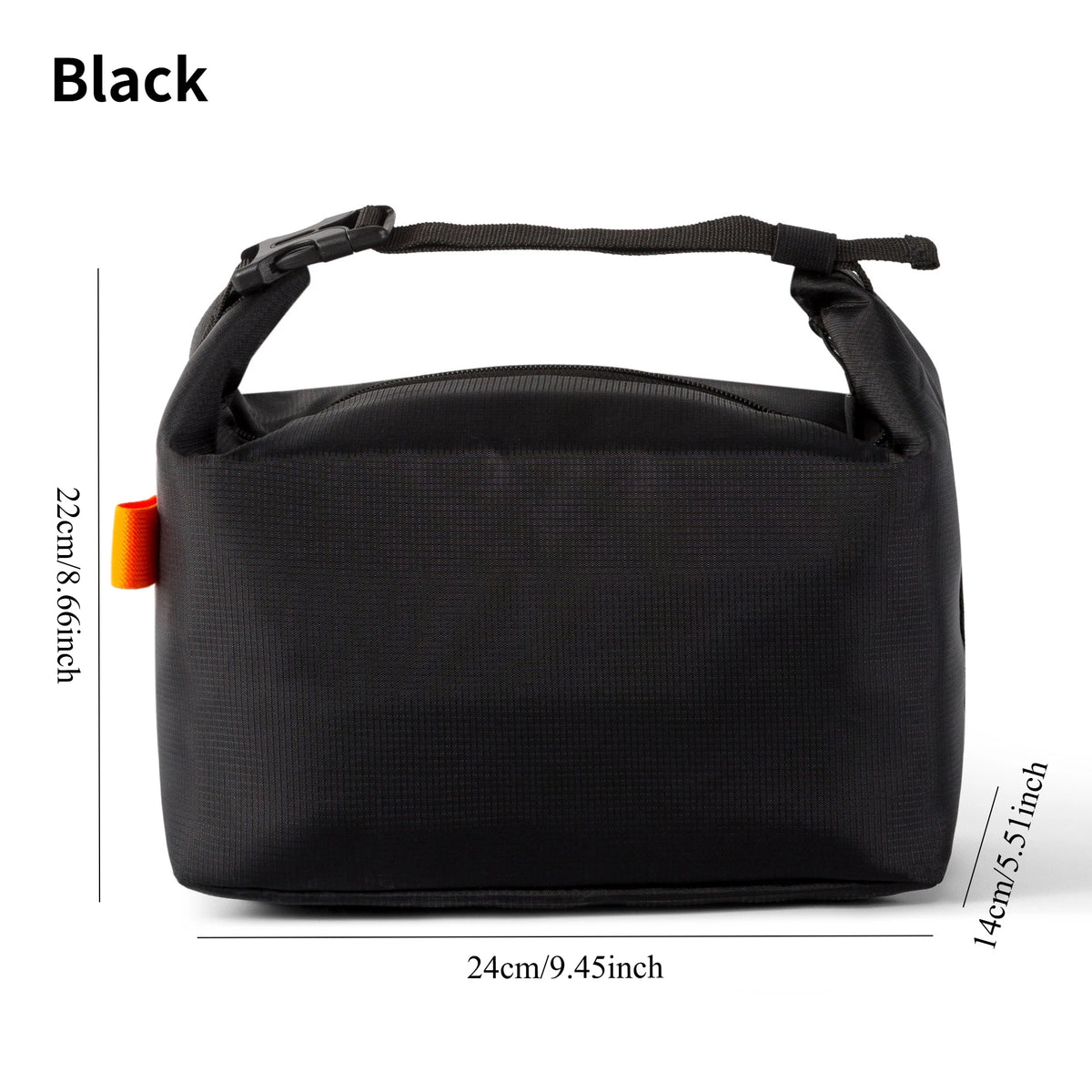 Large-Capacity Insulated Lunch Bag USA Foldable Waterproof Aluminum Foil Bento Bag for Office, Travel & School