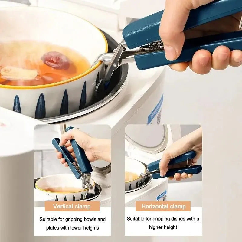 USA Bowl Clamp Anti Scald Clamp Kitchen Tool Clamp Steaming Vegetable Clamp Anti Slip And Anti Scald Hand Clamp Plate