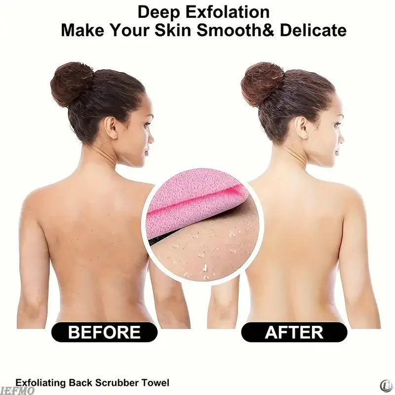 USA Stretchable Back Full Body Scrub Towel Super Absorbent Scrub Towel Bathroom Supplies
