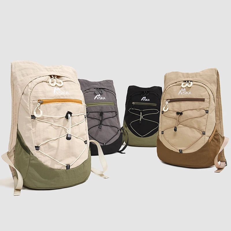 Outdoor Hiking Backpack Canada Lightweight Foldable Water-Repellent Multi-Pocket Rucksack for Travel & Sports