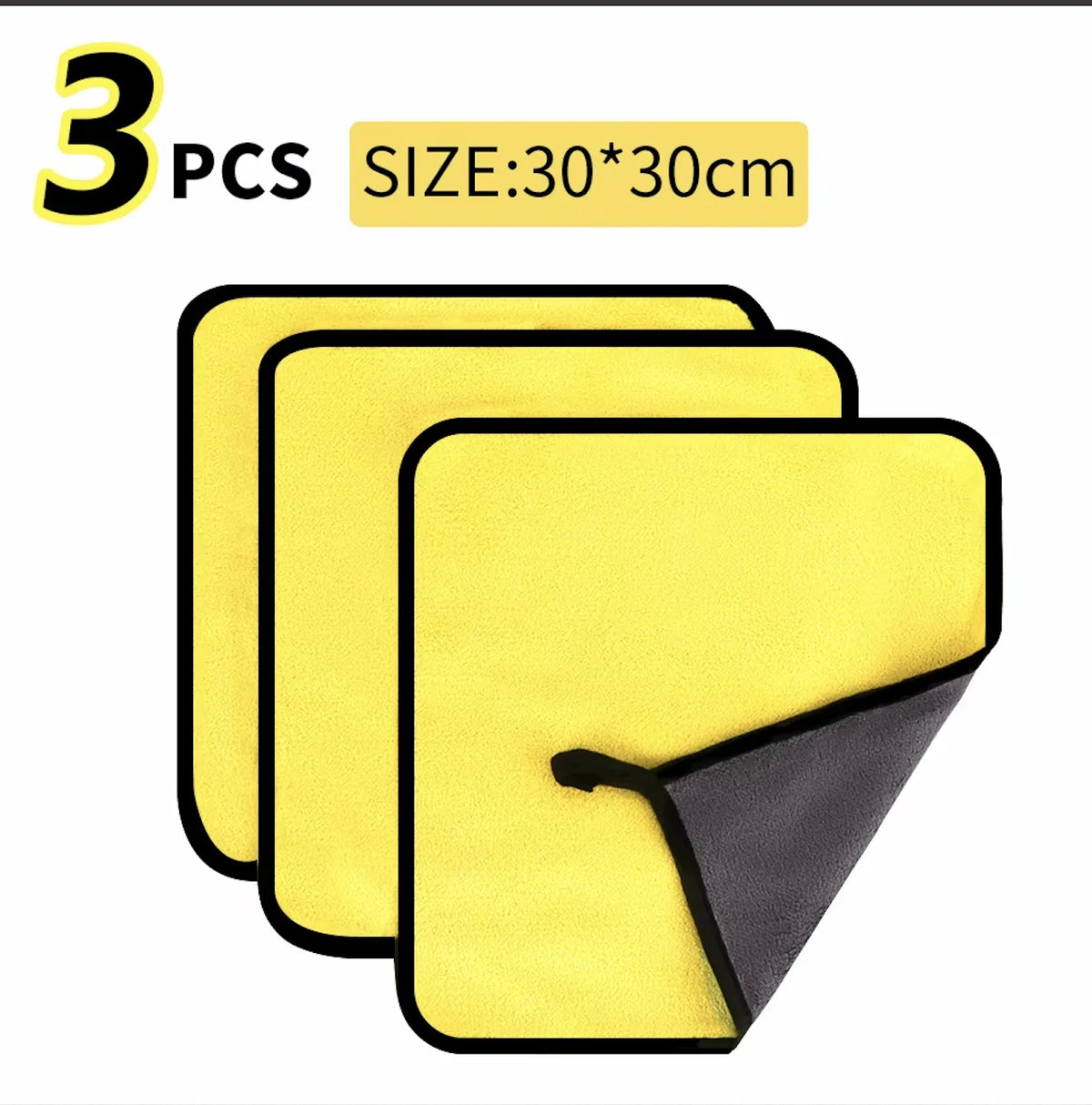 Car Wash USA Microfiber Towel 30*30CM / 30*60cm Car Cleaning Drying Cloth Care Cloth Car Wash Towel Kitchen Towel