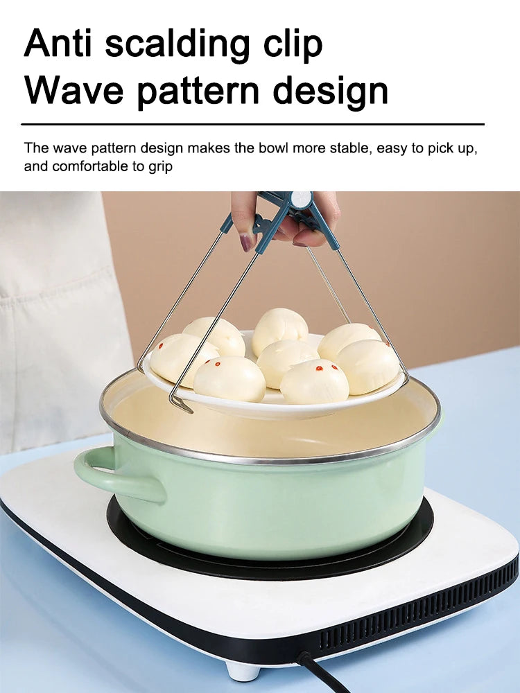 USA Bowl Clamp Anti Scald Clamp Kitchen Tool Clamp Steaming Vegetable Clamp Anti Slip And Anti Scald Hand Clamp Plate