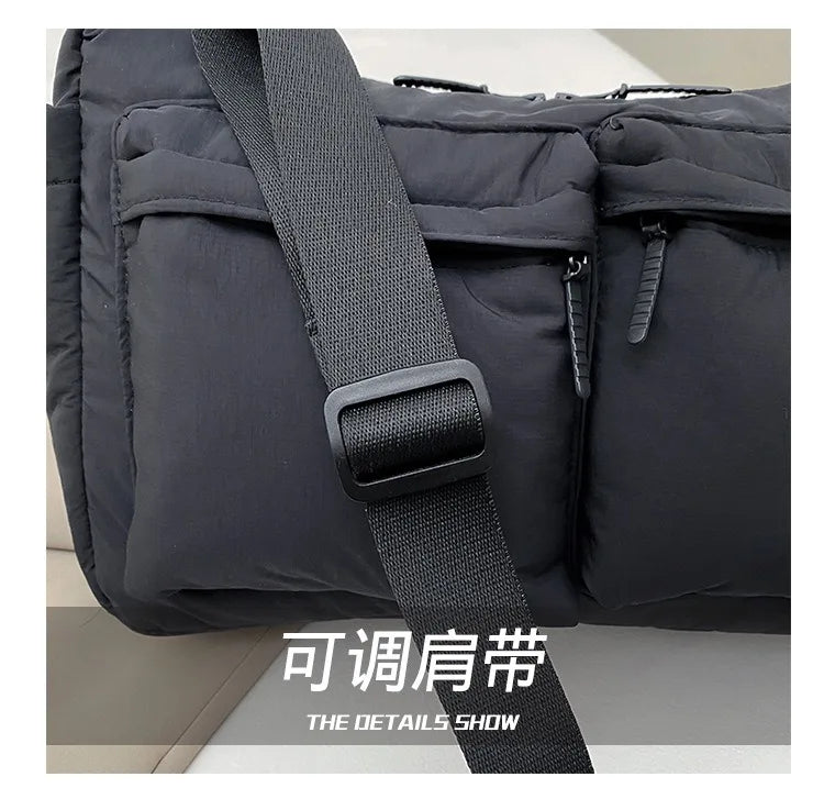 Spring & Summer Canvas Bag USA Women’s Hot-Selling One-Shoulder Crossbody Bag Light Luxury High-End Fashion Handbag
