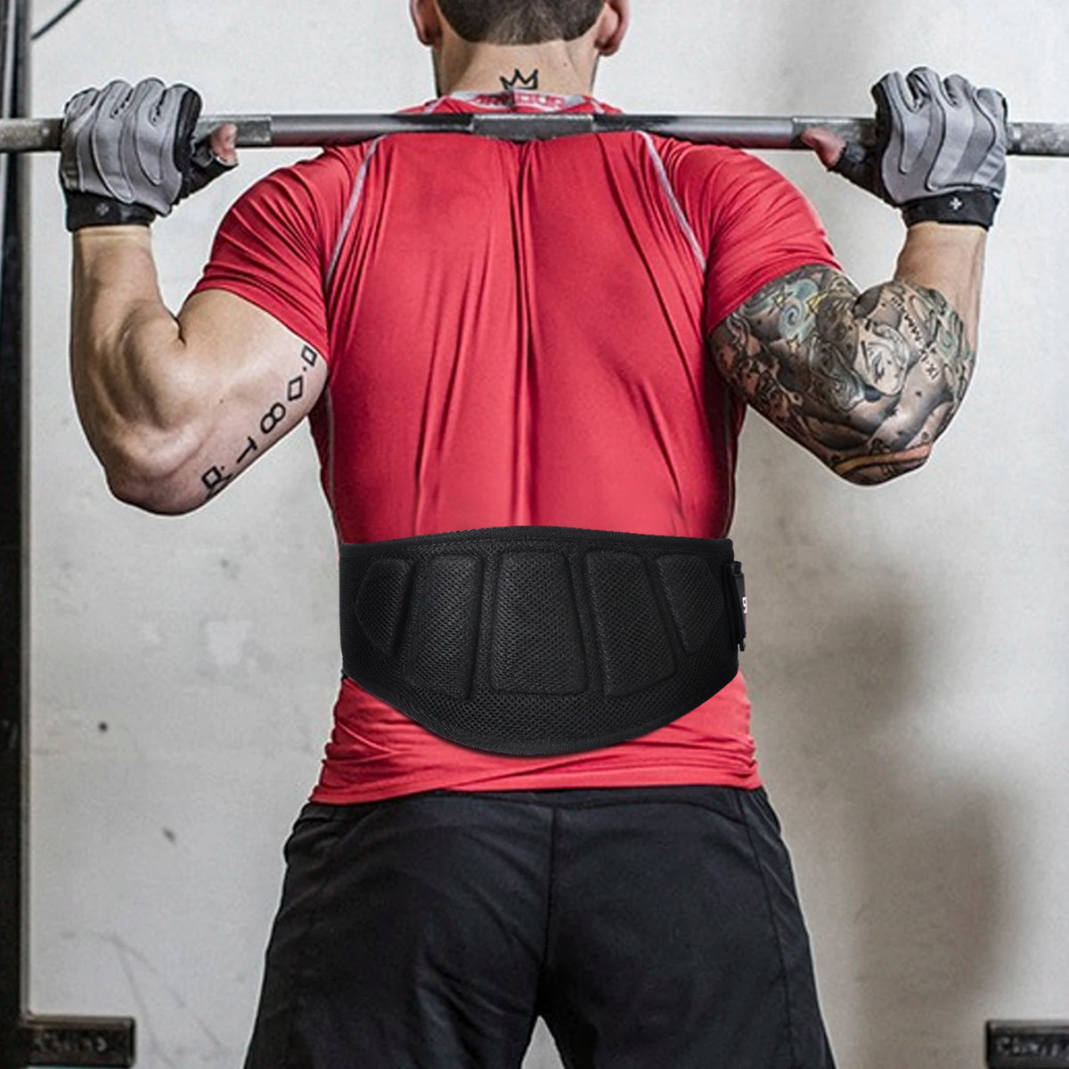 Men’s Weightlifting Belt USA Back Support Waist Protection Belt for Fitness, Strength Training & Gym Workouts