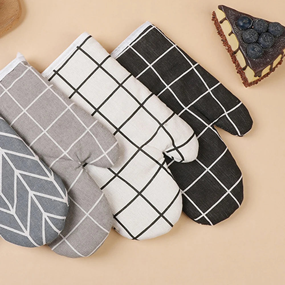 USA Kitchen Baking Gloves Microwave Oven Gloves High Temperature Resistant And Insulated Gloves Oven Gloves Heat-Resistant Glo
