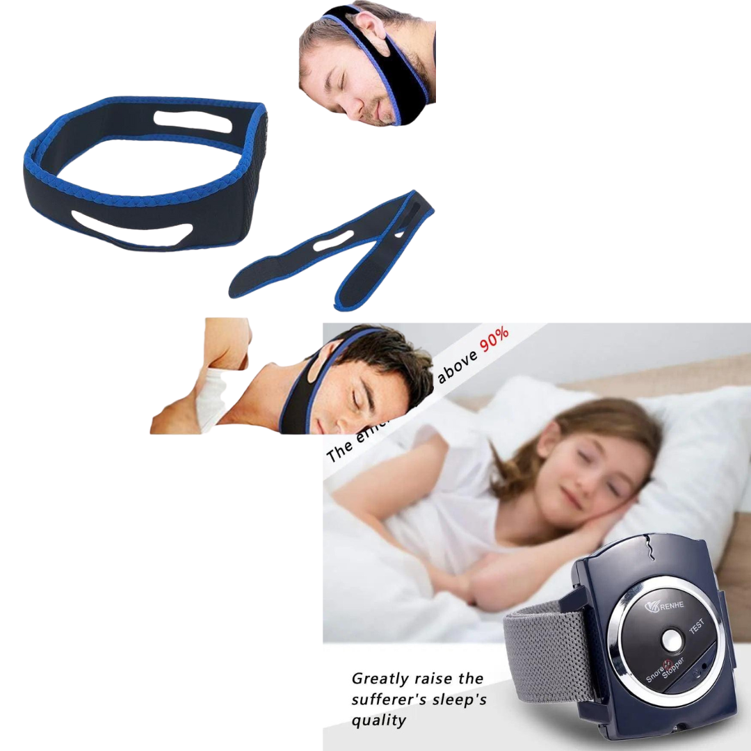 Deals: Anti Snore Wristband, Anti Snoring Devices+ Anti Snoring Chin Strap Belt Uk