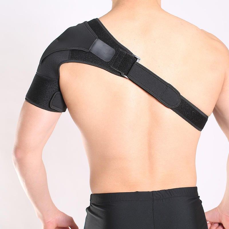 Adjustable Gym Sports Care Single Shoulder Support Belt UK - Ammpoure Wellbeing