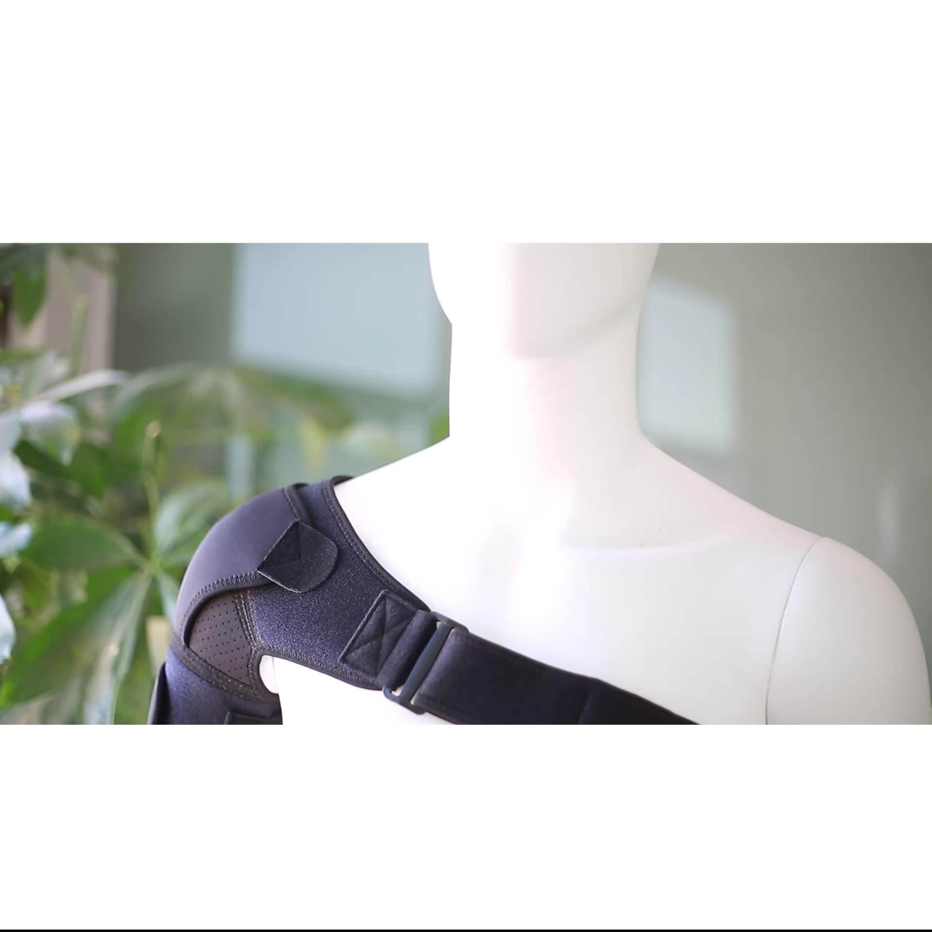 Adjustable Gym Sports Care Single Shoulder Support Belt UK - Ammpoure Wellbeing