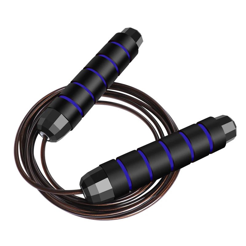 Adjustable Rapid Speed Jump Rope Canada Steel Wire Skipping Rope for Fitness Workout Training Home Sport Equipment - Ammpoure