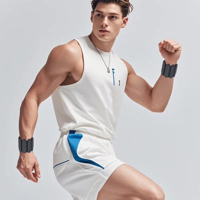 Adjustable wrist weight for men and women, for home gym exercise, walking, running, travel, pilates, yoga, sports, bar, strength - Ammpoure