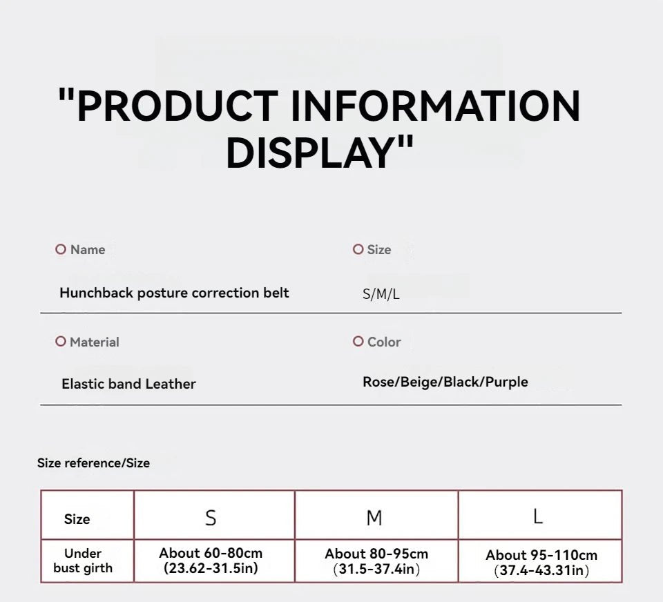 Adult Hunchback Corrector Invisible Back Straightening Stretching Straight Back Open Shoulder Lumbar Correction Belt Men Women - Ammpoure