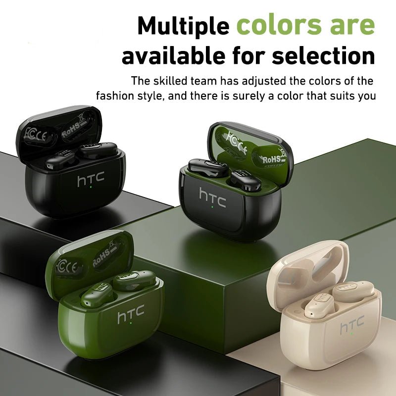 Ai Translation Bluetooth Headphones Wireless Earphones Comfortable Earbuds Clear Sound Quality Earpiece Noise Cancelling Mic - Ammpoure