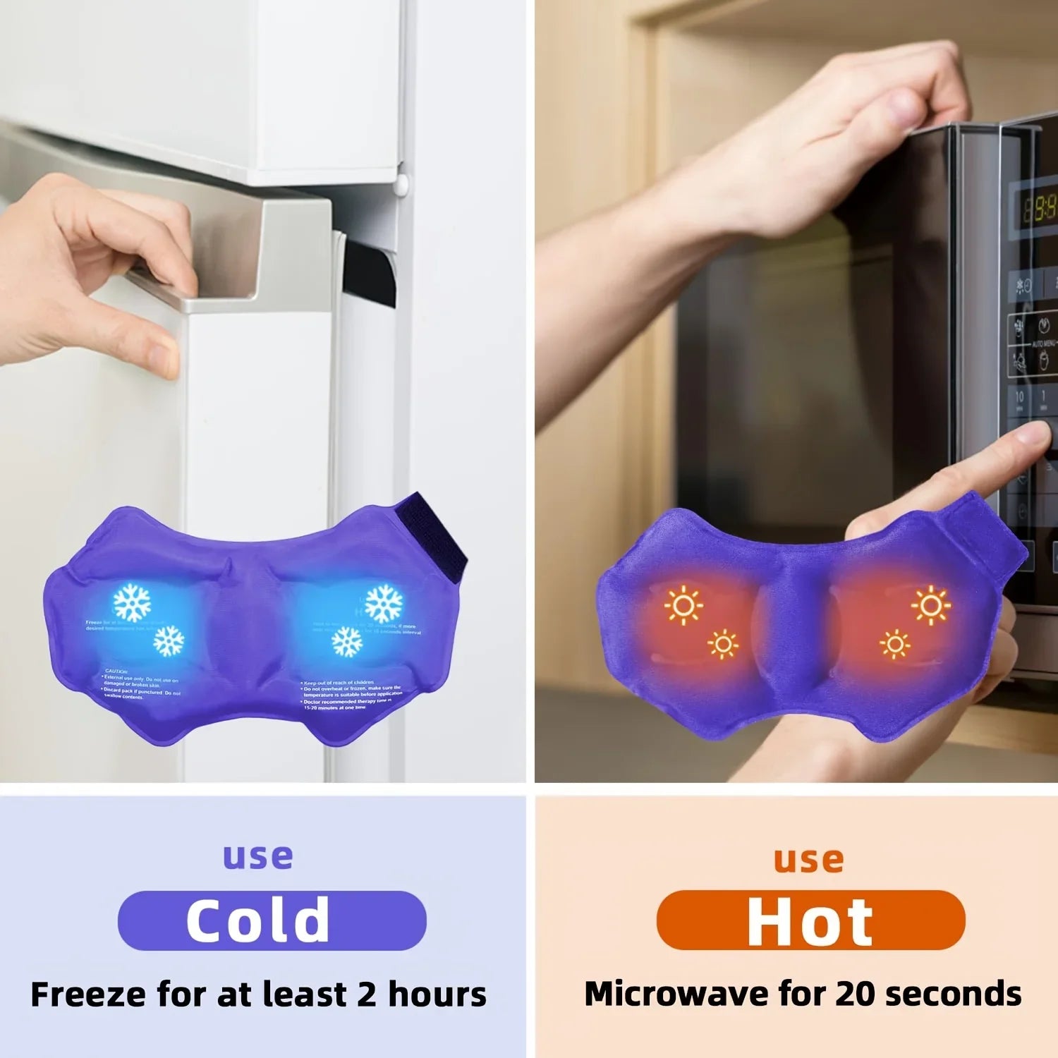 Ankle Brace Ice Pack Wrap For Injuires Hot Cold Therapy Reusable Gel Cold Pack Ankle Support For Pain Relief Sprains - Ammpoure