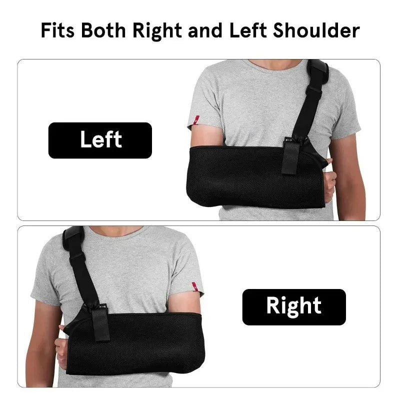 Arm Sling Adjustable Forearm Support Strap for Shoulder Elbow Wrist Fracture Dislocation Injury Rec - Ammpoure