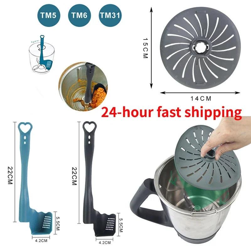 COPERCHIO ROBOT TRASFORMATORE Alimentare Per Piroscafo Bimby TM6 TM5 - Foto 11