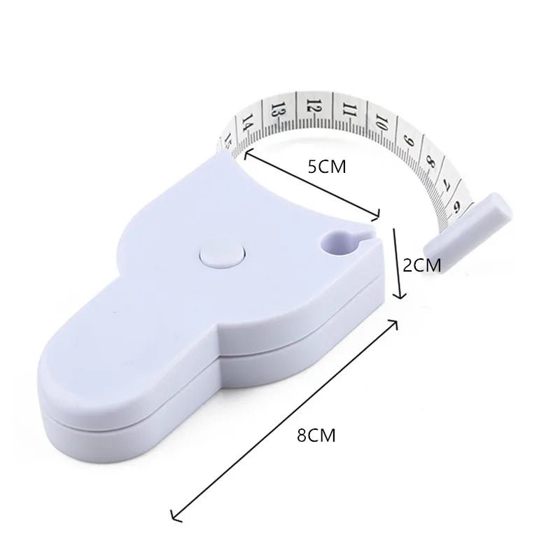 Body Measuring Tape Ruler 150cm/60 Inch Sewing Tailor Dressmaking Measure Ruler Meter Film for Waist Chest Legs - Ammpoure