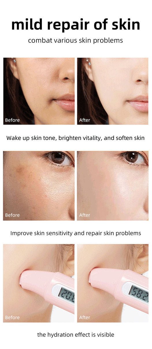 Brightening Hydrating Sheet Facial Mask Skin Care Oil Control Natural Plant Face Mask (Pack of 10) - Ammpoure