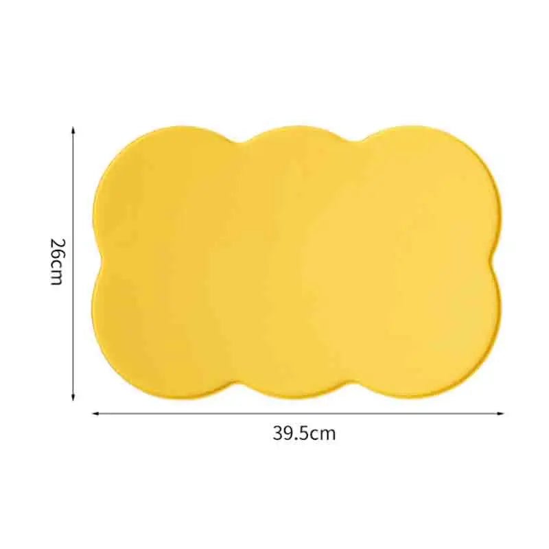 Cat Feeding Mat USA Non-Slip Waterproof Pet Food Mat for Cat & Dog Bowls, Ideal for Multipet Households & Dog Owners - Ammpoure
