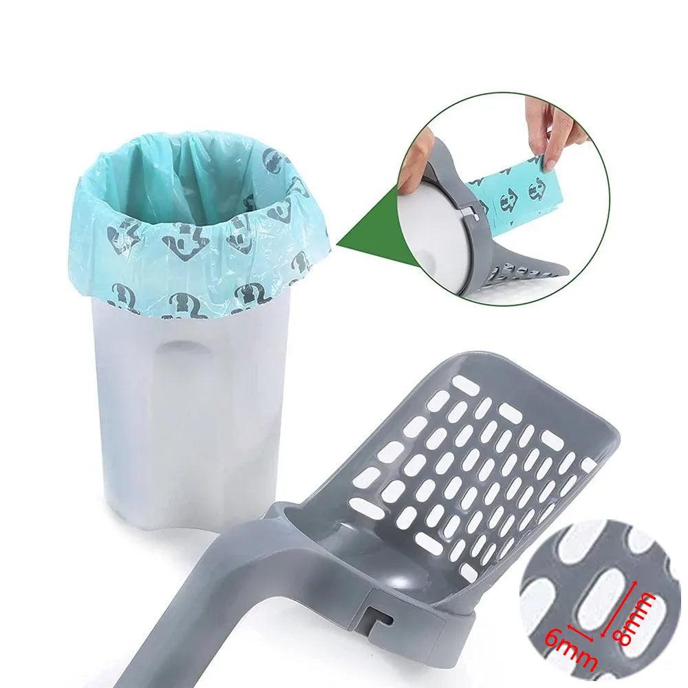 Cat Litter Shovel Scoop For Pet Filter Clean Toilet Garbage Picker Cat Supplies Accessory Cat Litter Box Self Cleaning - Ammpoure Wellbeing