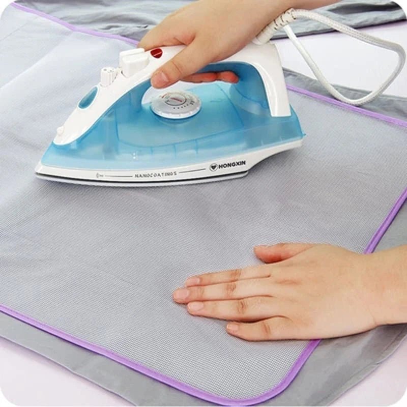 Clothes Ironing Protection Pad Cloth Protective Press Mesh Ironing Board Mat Insulation Against Random Colors Ironing Board Cove - Ammpoure