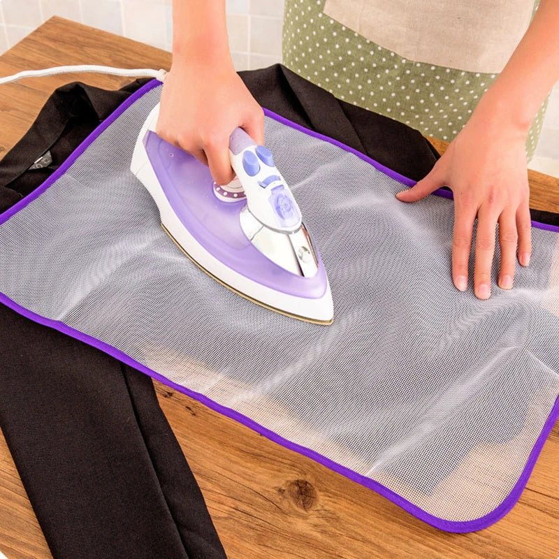 Clothes Ironing Protection Pad Cloth Protective Press Mesh Ironing Board Mat Insulation Against Random Colors Ironing Board Cove - Ammpoure