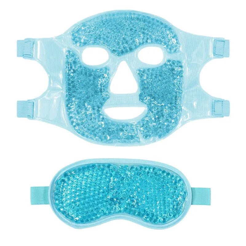 Cold Face Eye Masks Ice Face Mask Hot Cold Compress For Dark Circles Puffiness Cooling Face Masks For Women Man Skin Care Tools - Ammpoure