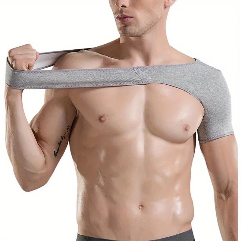 Compression Shoulder Brace, Shoulder Support Brace, AC Joint Rotator Cuff Brace, Adjustable Shoulder Strap Compression Sleeves - Ammpoure