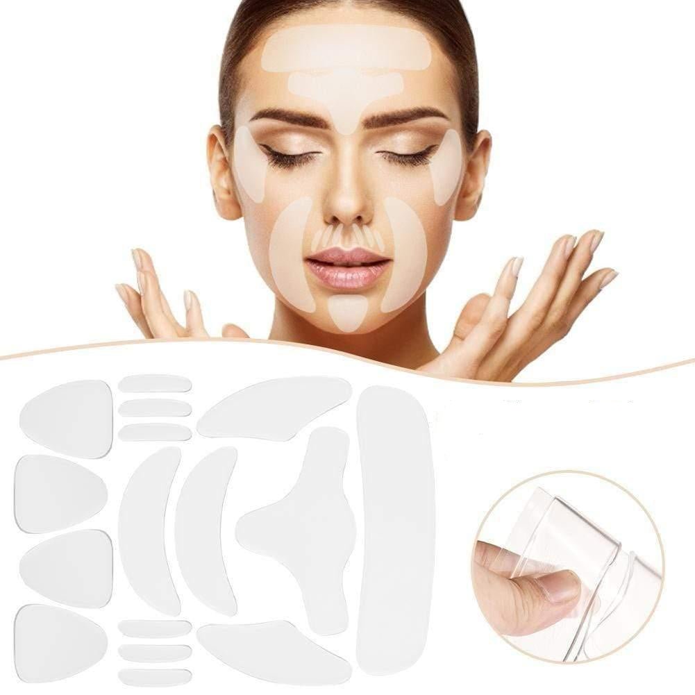 Deal: 16 Pieces Anti - Wrinkle Patches + 3D Anti Wrinkle Mask - Ammpoure