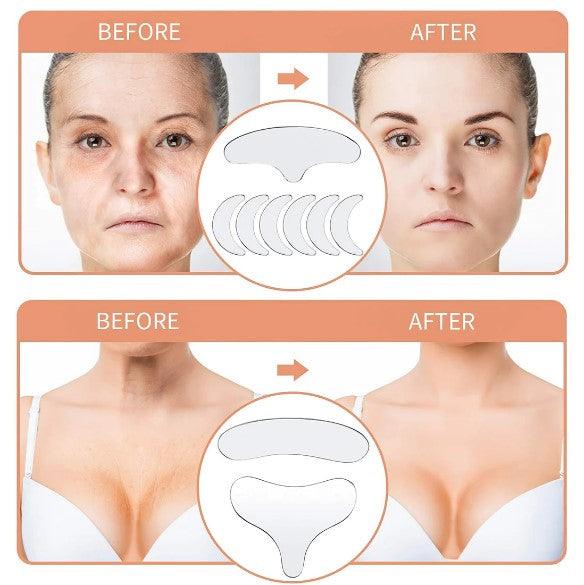 Deal: 16 Pieces Anti - Wrinkle Patches + 3D Anti Wrinkle Mask - Ammpoure