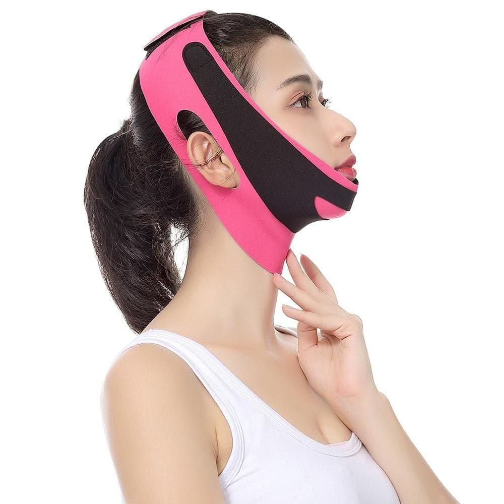 Deal: 3D Anti Wrinkle Mask + Face Slimming Bandage - Ammpoure