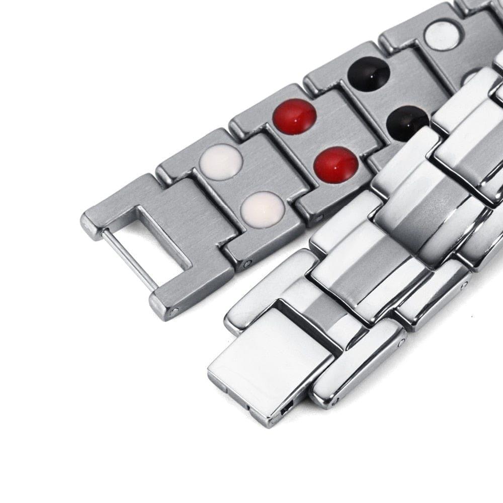 Deal: Blood pressure monitor LCD Automatic + Gold Plated Blood pressure bracelet for men women UK - Ammpoure