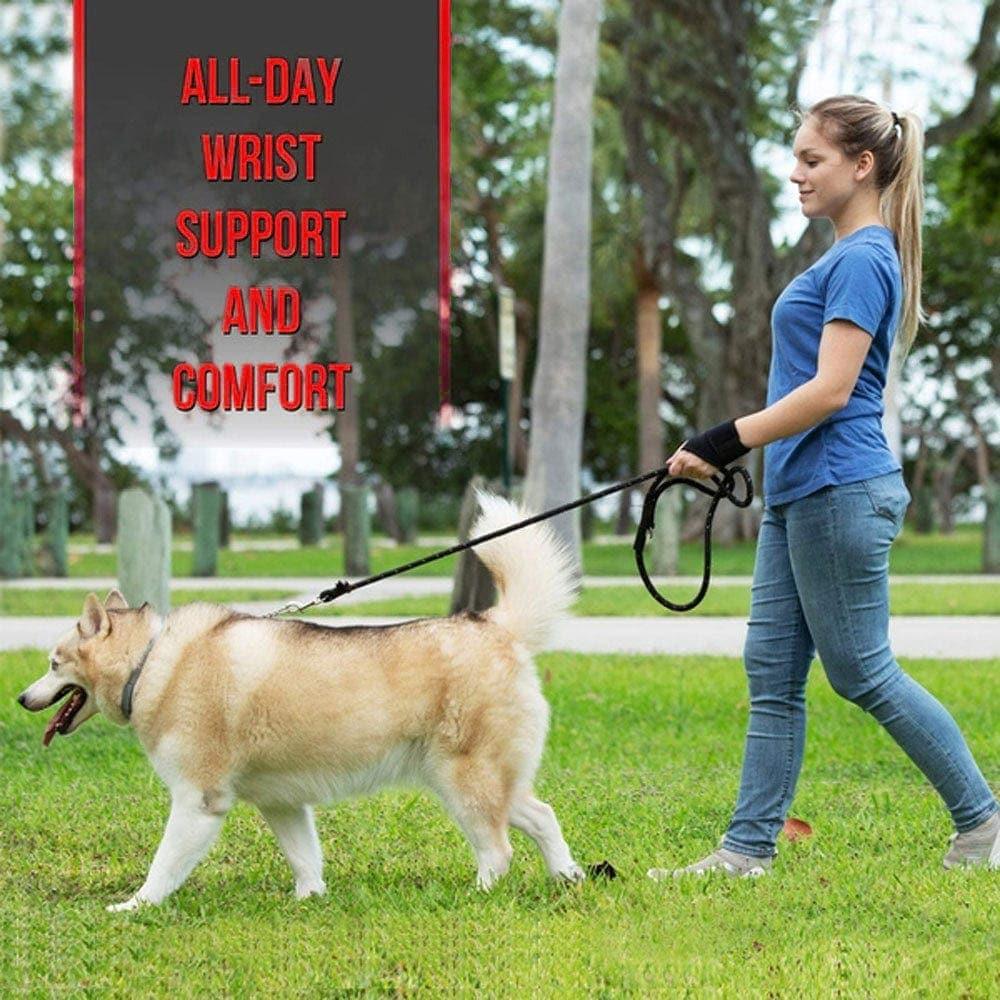 Deals: 1pair Carpal Tunnel Wrist Brace + Knee Support Brace Protector UK - Pair - Ammpoure