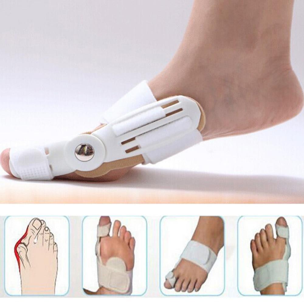 Deals: 1PC Big Toe Bunion Corrector Adjustable Orthopedic Socks Toes Separator + Bunion Splint Big Toe Straightener Corrector UK - Ammpoure