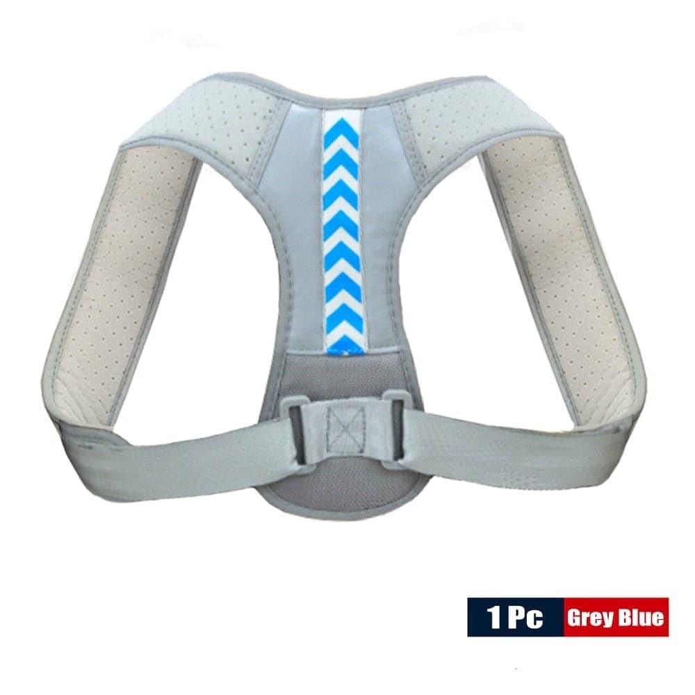 Deals: Adjustable Back Shoulder Posture Corrector Belt + Running waist bag for Men Women UK - Ammpoure