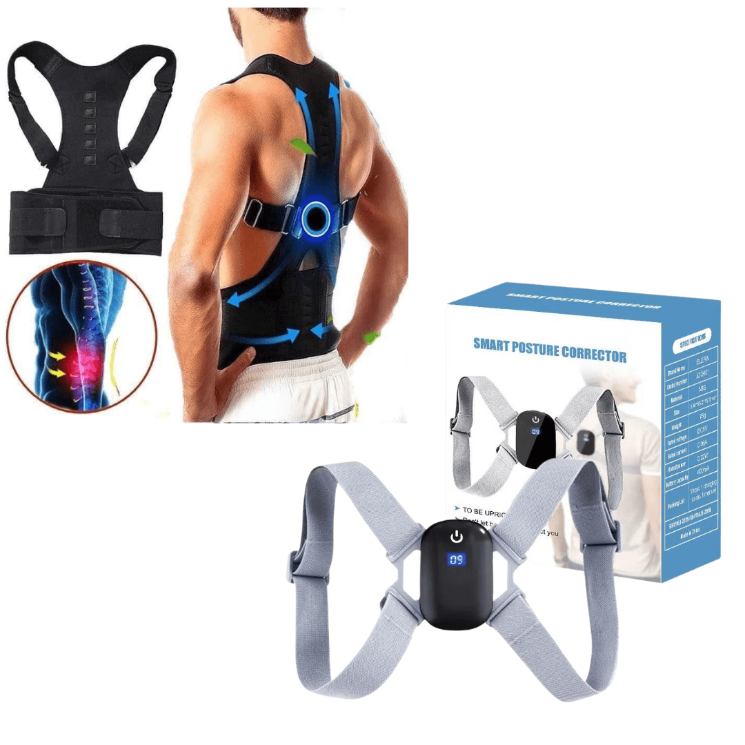 Deals: Adjustable Magnetic Therapy Posture Corrector Brace + Smart Posture Corrector Device Uk - Ammpoure