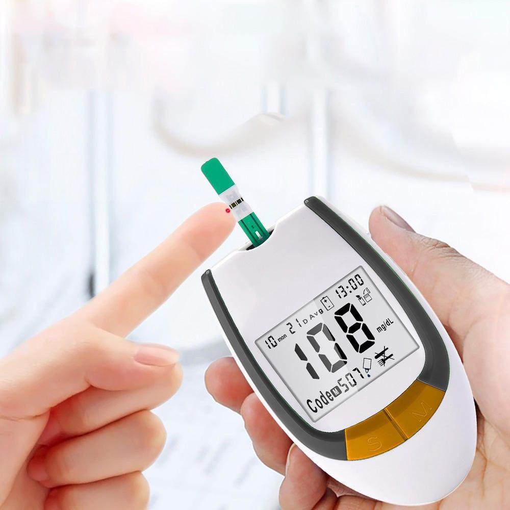 Digital blood glucose meter monitor UK - one touch select - non invasive - Ammpoure Wellbeing