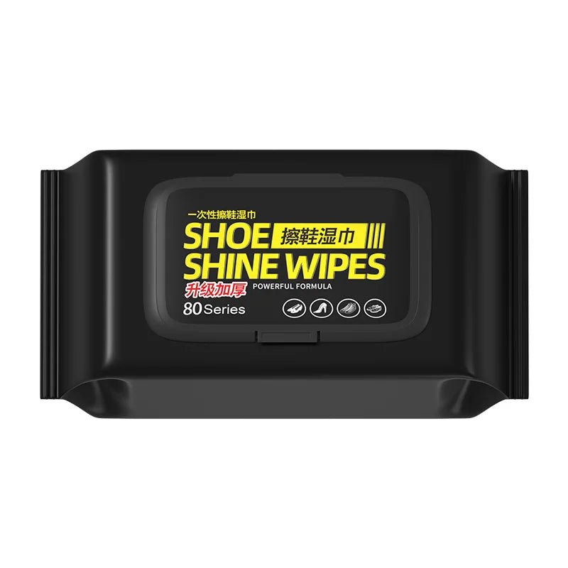 Disposable Shoe Wipes Portable Shoe Cleaners Travel Sneaker Wet Wipes Quick Cleaning White Shoes Artifact Polishing - Ammpoure