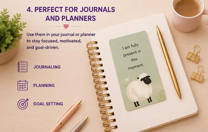 Divine Timing Affirmation Cards, Faith Surrender Journal Inserts (PDF) - Ammpoure