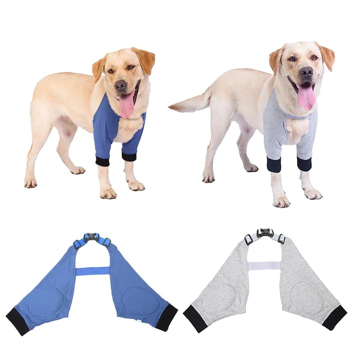 Dog Elbow Brace Protector Anti Lick Wound Soft Breathable Pain Relief