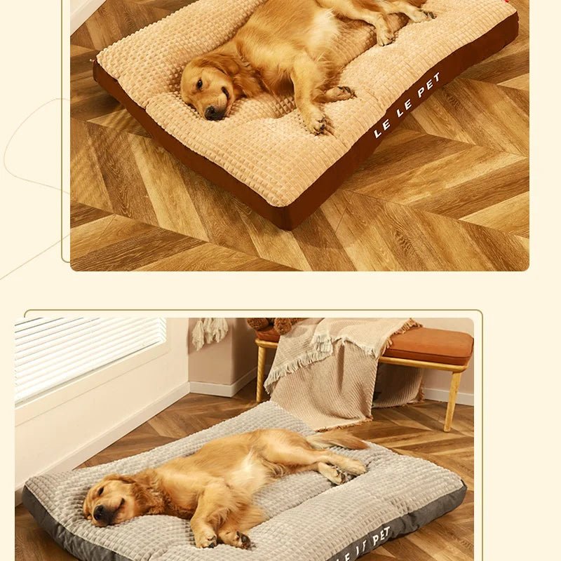 Dog Sleeping Bed USA Warm Soft Fleece Pet Blanket, Detachable Cat & Puppy Mat Cushion for Small, Medium & Large Dogs Pet Supplies - Ammpoure