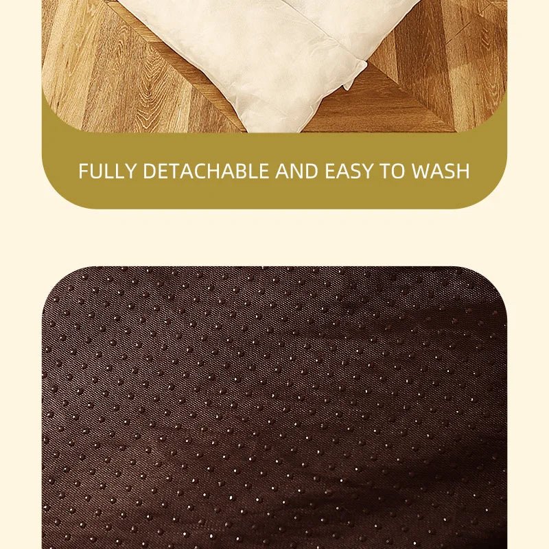 Dog Sleeping Bed USA Warm Soft Fleece Pet Blanket, Detachable Cat & Puppy Mat Cushion for Small, Medium & Large Dogs Pet Supplies - Ammpoure