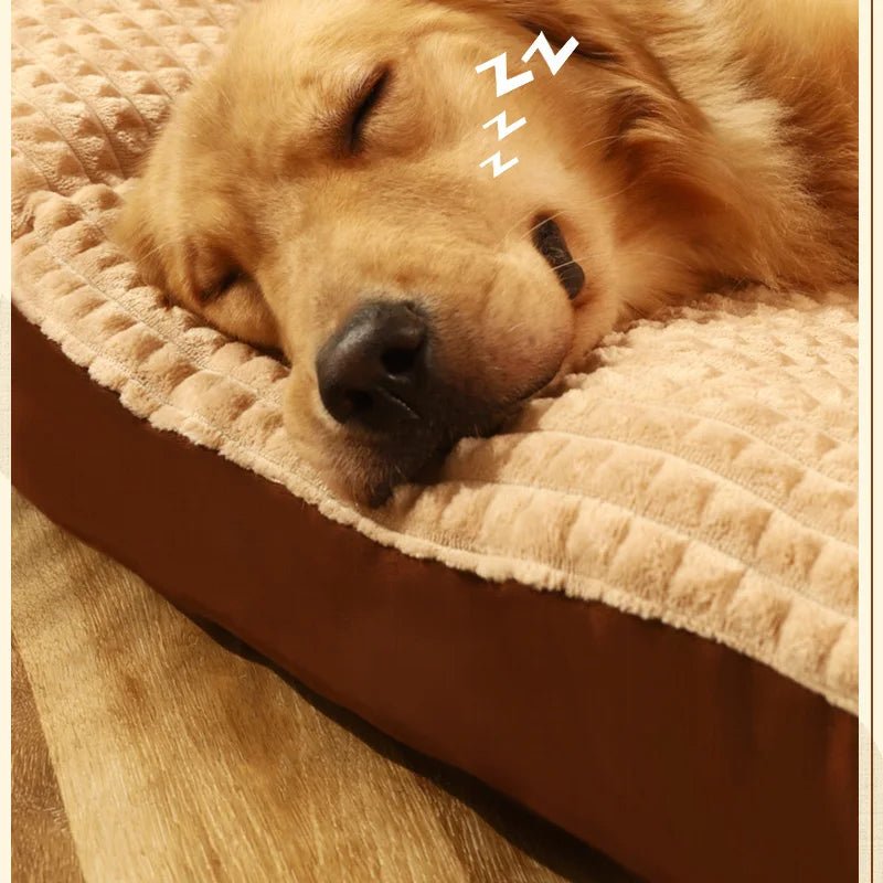 Dog Sleeping Bed USA Warm Soft Fleece Pet Blanket, Detachable Cat & Puppy Mat Cushion for Small, Medium & Large Dogs Pet Supplies - Ammpoure