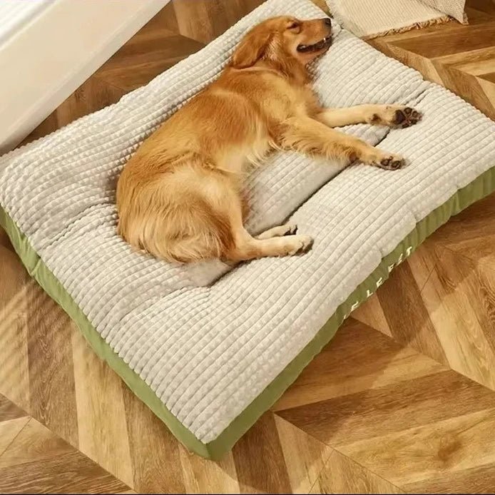 Dog Sleeping Bed USA Warm Soft Fleece Pet Blanket, Detachable Cat & Puppy Mat Cushion for Small, Medium & Large Dogs Pet Supplies - Ammpoure